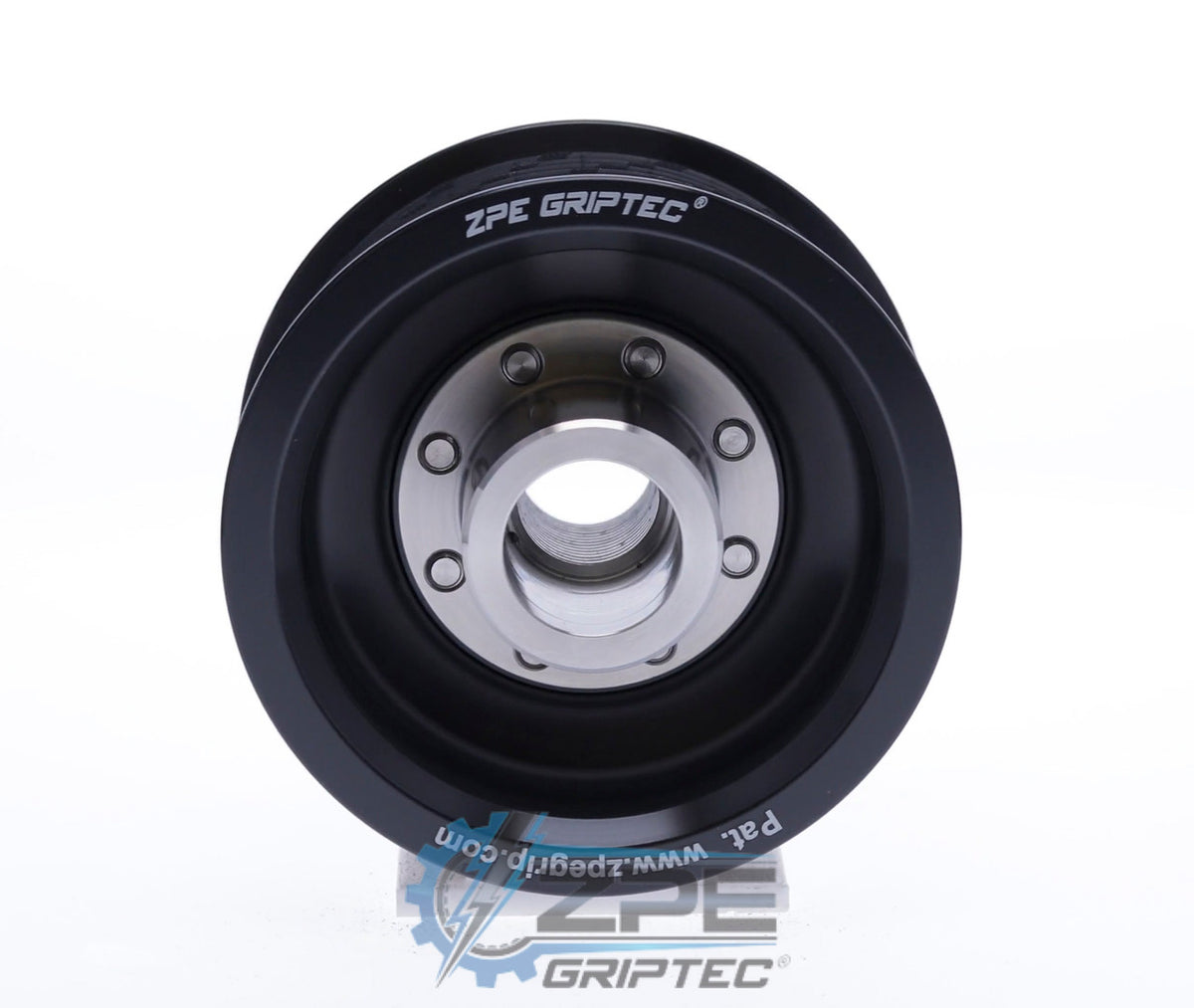 3.00" 10 Rib ZPE GripTec® 2pc HellCat L2V Black Pulley & Hub Kit