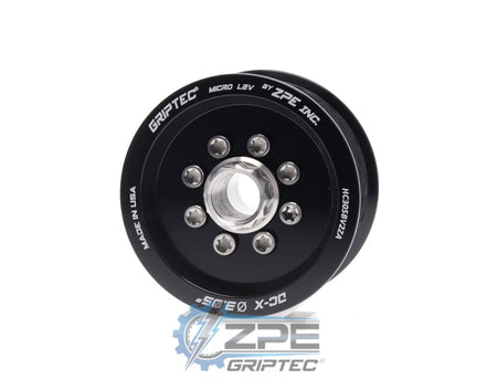 3.05" 10 Rib ZPE GripTec® 2pc HellCat L2V Black Pulley & Hub Kit