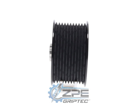 3.05" 10 Rib ZPE GripTec® 2pc HellCat L2V Black Pulley & Hub Kit