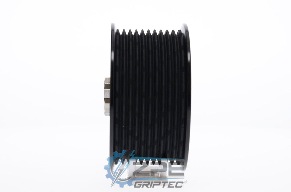 3.10" 10 Rib ZPE GripTec® 2pc HellCat L2V Black Pulley & Hub Kit