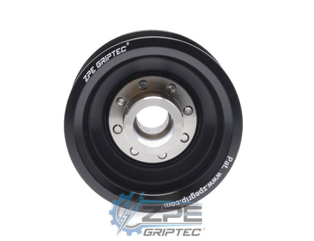 3.15" 10 Rib ZPE GripTec® 2pc HellCat L2V Black Pulley & Hub Kit
