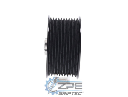 3.17" 10 Rib ZPE GripTec® 2pc HellCat L2V Black Pulley & Hub Kit
