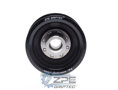 3.17" 10 Rib ZPE GripTec® 2pc HellCat L2V Black Pulley & Hub Kit