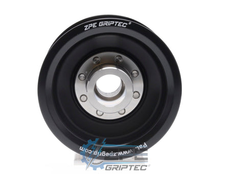3.25" 10 Rib ZPE GripTec® 2pc HellCat L2V Black Pulley & Hub Kit