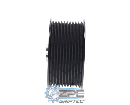 3.30" 10 Rib ZPE GripTec® 2pc HellCat L2V Black Pulley & Hub Kit