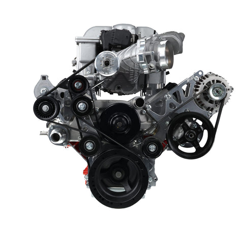 ICT Billet Hellcat Supercharger to LS Rectangle Port Head Adapter Kit