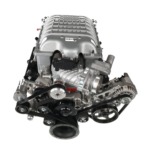ICT Billet Hellcat Supercharger to LS Rectangle Port Head Adapter Kit