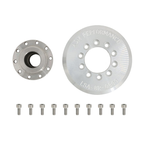 ICT Billet Hellcat Supercharger to LS Rectangle Port Head Adapter Kit