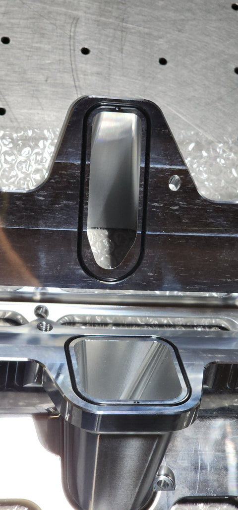 Hellcat Supercharger to LS Engine Cathedral Port Adapter