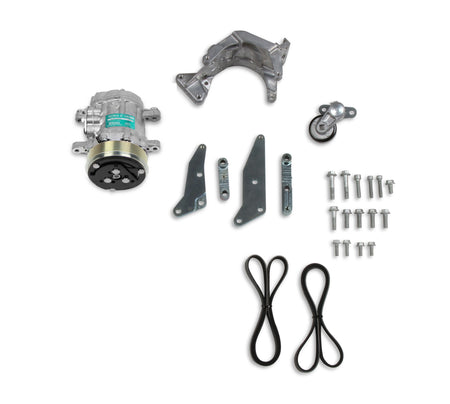 Low-Mount LS Drive System (A/C) w/ Sanden SD7 Compressor - Passenger's Side