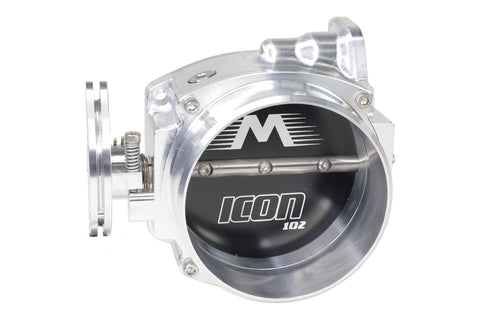 ICON 102/105mm Cable Drive Throttle Body (Natural Finish) w/ Interchangeable Connection