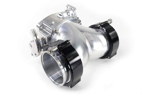 ICON 102/105mm Cable Drive Throttle Body (Natural Finish) w/ Interchangeable Connection