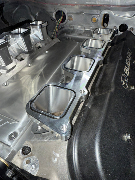 Billet Aluminum Adapters for Hellcat Supercharger to LS Rectangular Port Engines