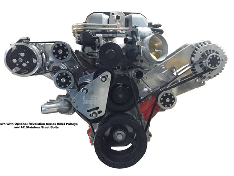 Bundle - ALT/AC/Race Drive - Tumble Finish - 8 Rib OEM