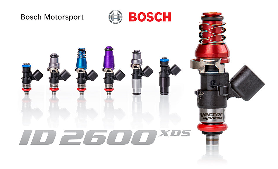 Injector Dynamics 2600x 2600cc  @43.5 psi (Set of 8)