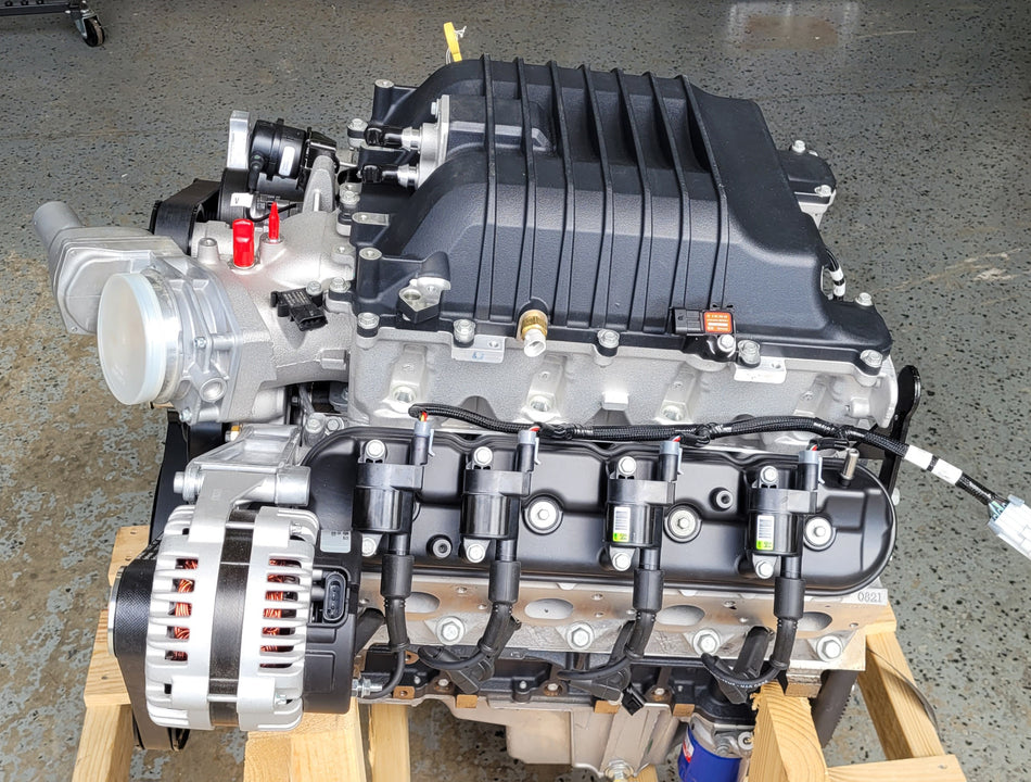 L96 Crate Engine w/ ZL1 Lid High Mount Accessory Drive
