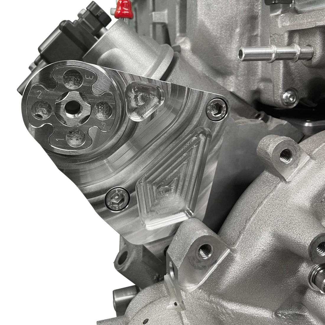 OE LSA Flex Drive Tensioner Bracket with Adjustable Cloverleaf