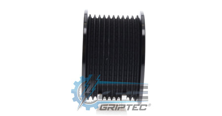 2.60" 10 Rib ZPE GripTec® 2pc Magnuson TVS L3 Black Pulley Only