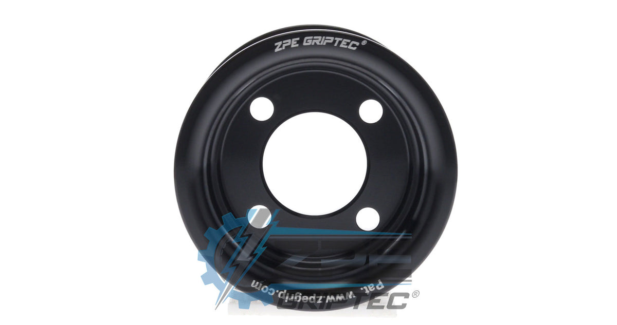 2.60" 10 Rib ZPE GripTec® 2pc Magnuson TVS L3 Black Pulley Only
