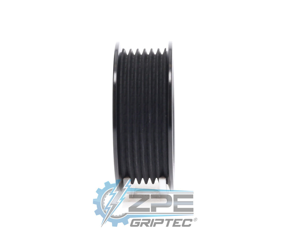 2.75" 6 Rib ZPE GripTec® 2pc Magnuson TVS L3 Black Pulley Only
