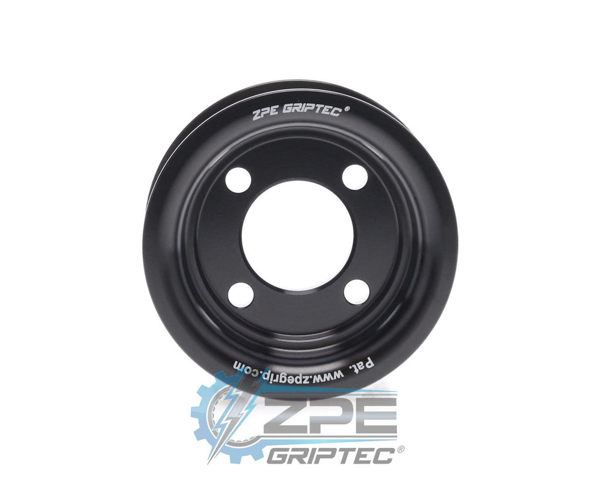 2.75" 6 Rib ZPE GripTec® 2pc Magnuson TVS L3 Black Pulley Only