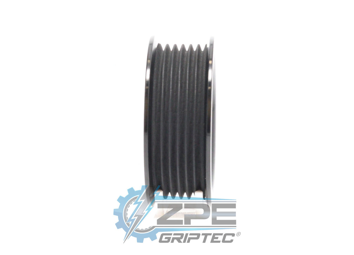 2.80" 6 Rib ZPE GripTec® 2pc Magnuson TVS L3 Black Pulley Only