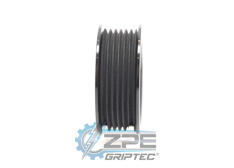 2.80" 6 Rib ZPE GripTec® 2pc Magnuson TVS L3 Black Pulley Only