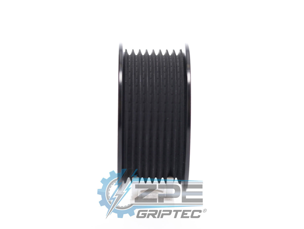 2.80" 8 Rib ZPE GripTec® 2pc Magnuson TVS L3 Black Pulley Only