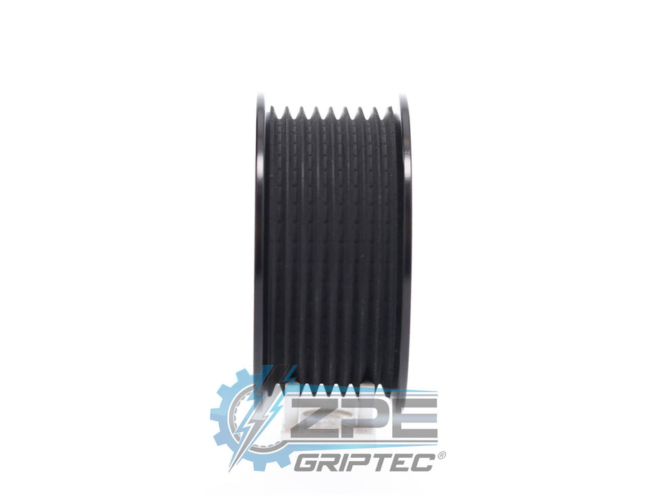 2.80" 8 Rib ZPE GripTec® 2pc Magnuson TVS L3 Black Pulley Only