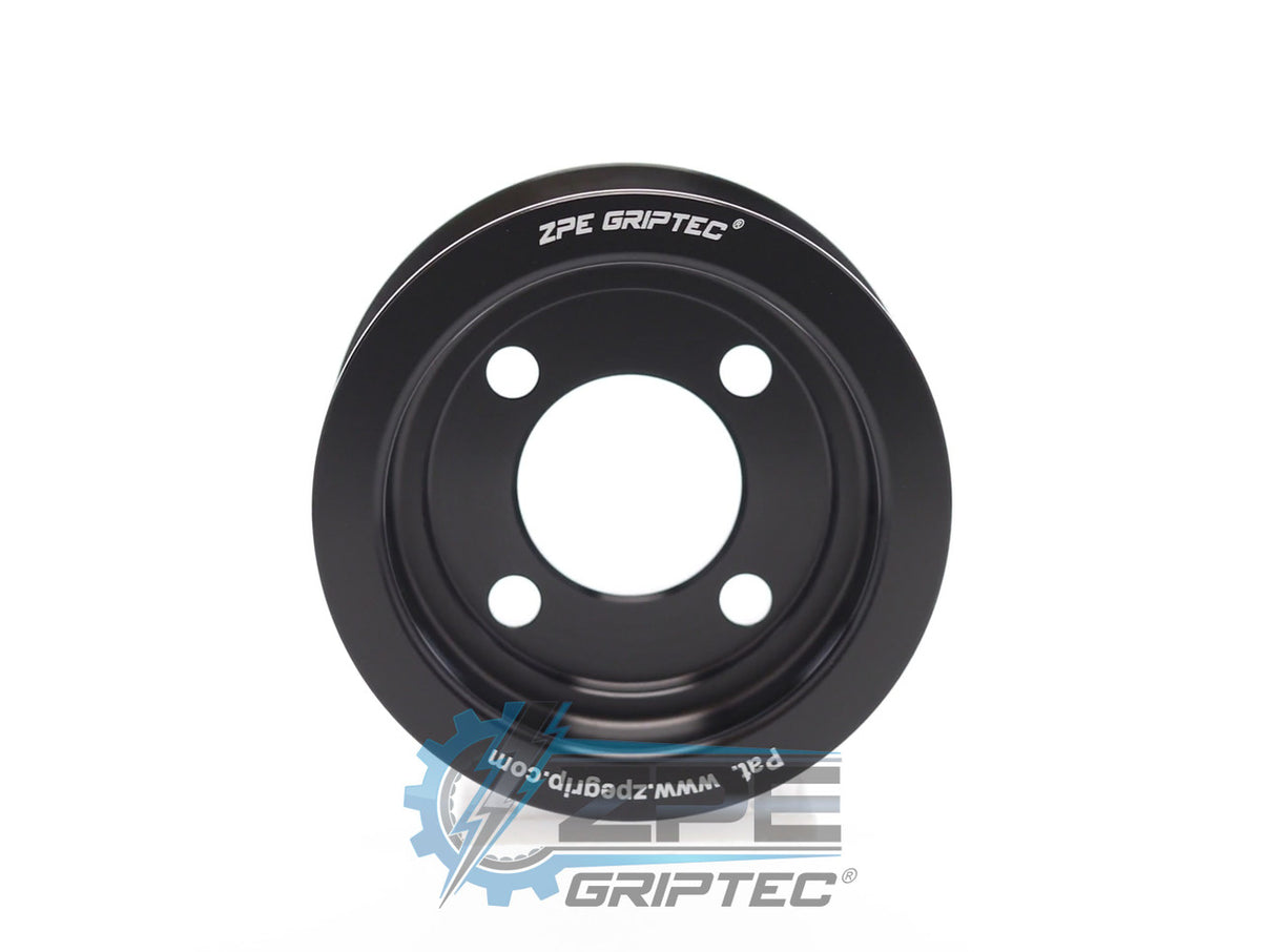 2.80" 8 Rib ZPE GripTec® 2pc Magnuson TVS L3 Black Pulley Only