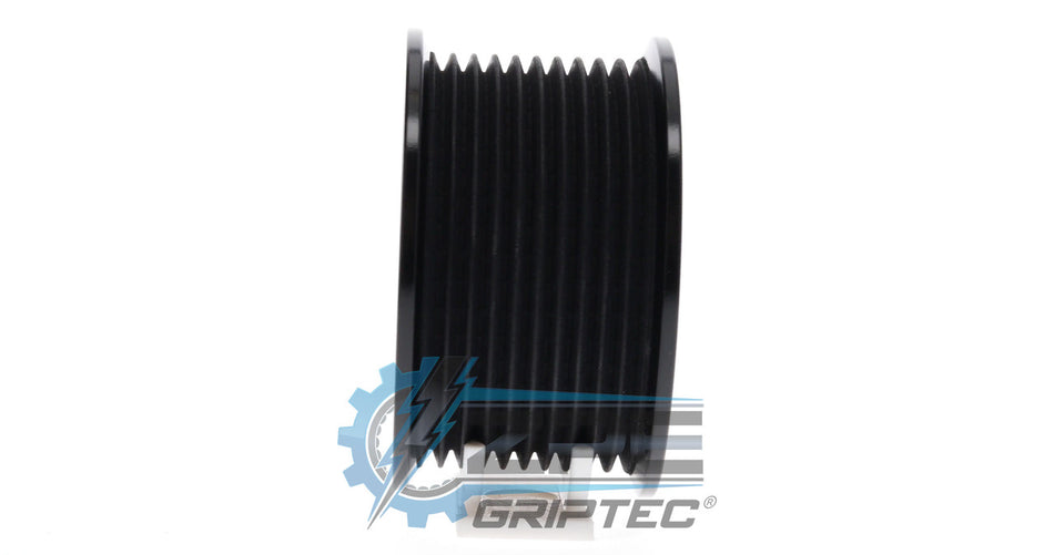 2.80" 10 Rib ZPE GripTec® 2pc Magnuson TVS L3 Black Pulley Only
