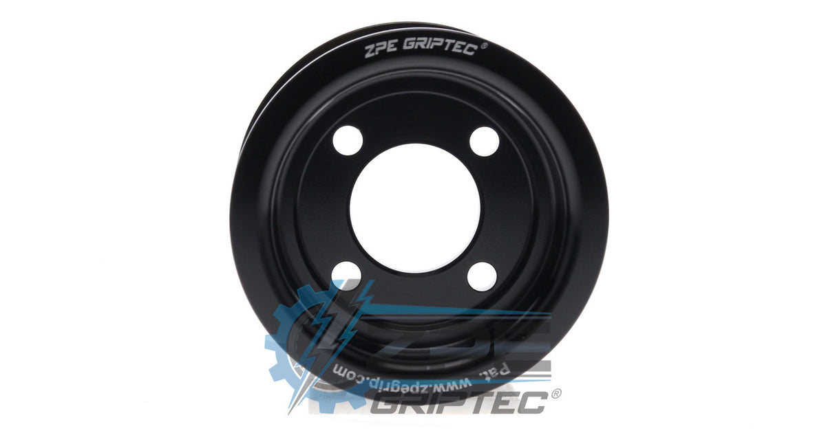 2.80" 10 Rib ZPE GripTec® 2pc Magnuson TVS L3 Black Pulley Only
