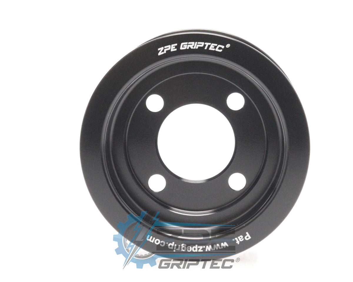 2.90" 8 Rib ZPE GripTec® 2pc Magnuson TVS L3 Black Pulley Only