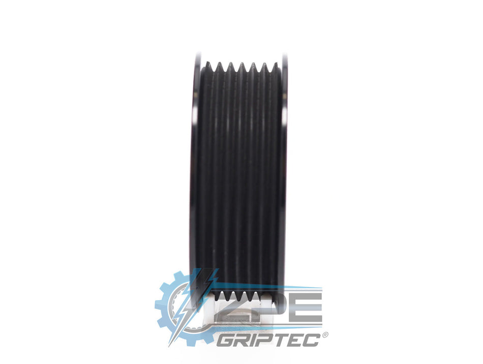 3.00" 6 Rib ZPE GripTec® 2pc Magnuson TVS L3 Black Pulley Only