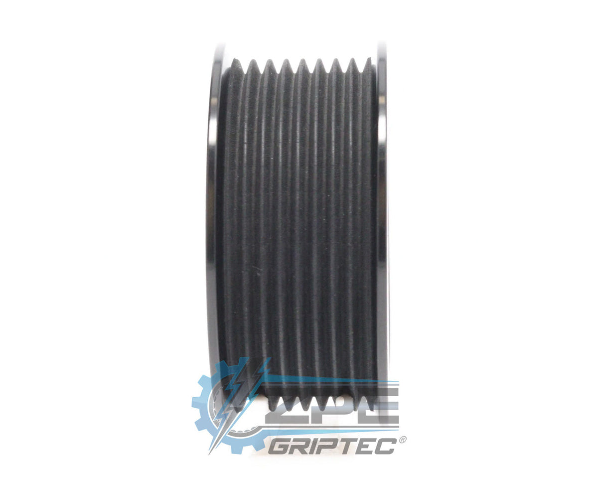 3.00" 8 Rib ZPE GripTec® 2pc Magnuson TVS L3 Black Pulley Only