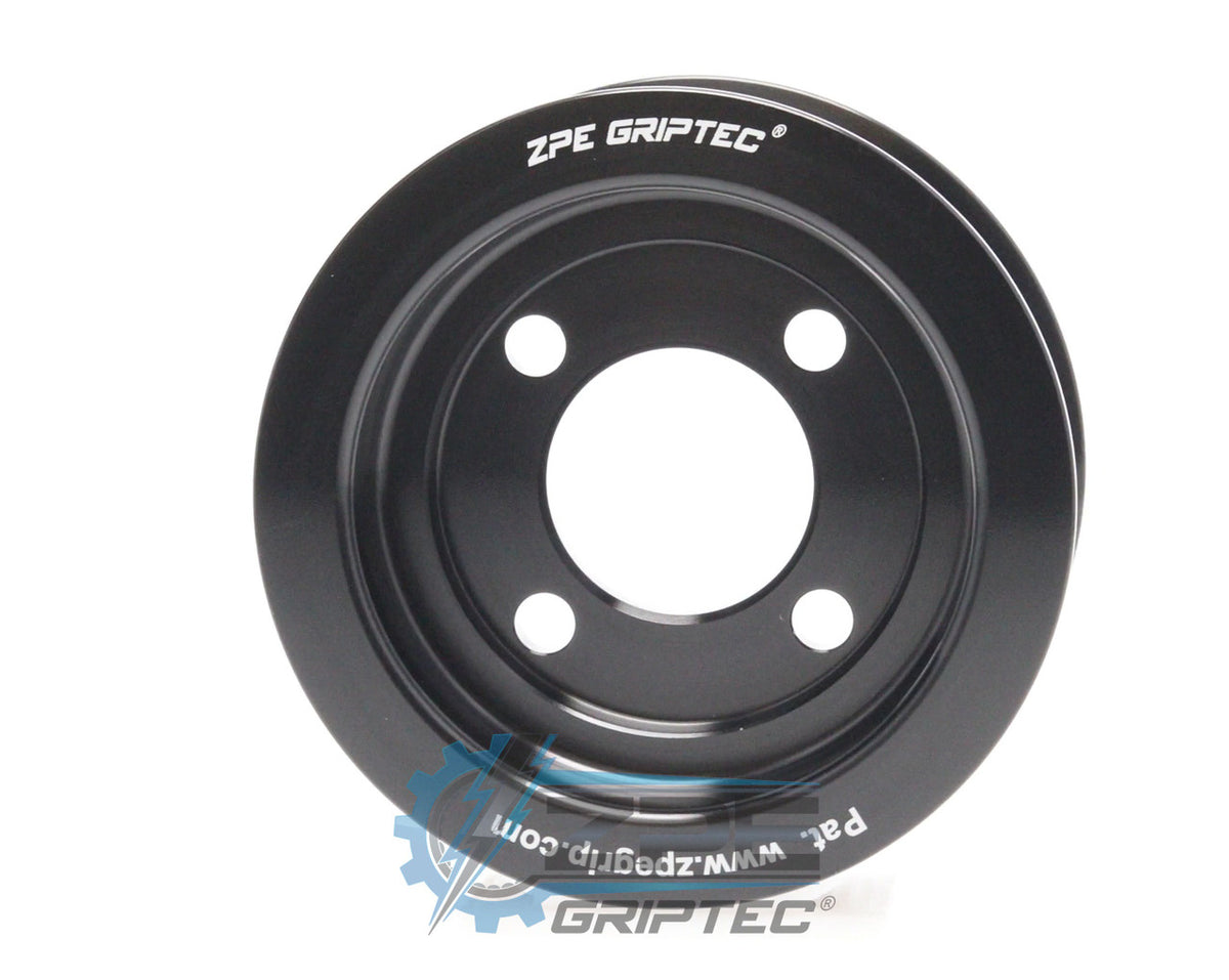 3.00" 8 Rib ZPE GripTec® 2pc Magnuson TVS L3 Black Pulley Only