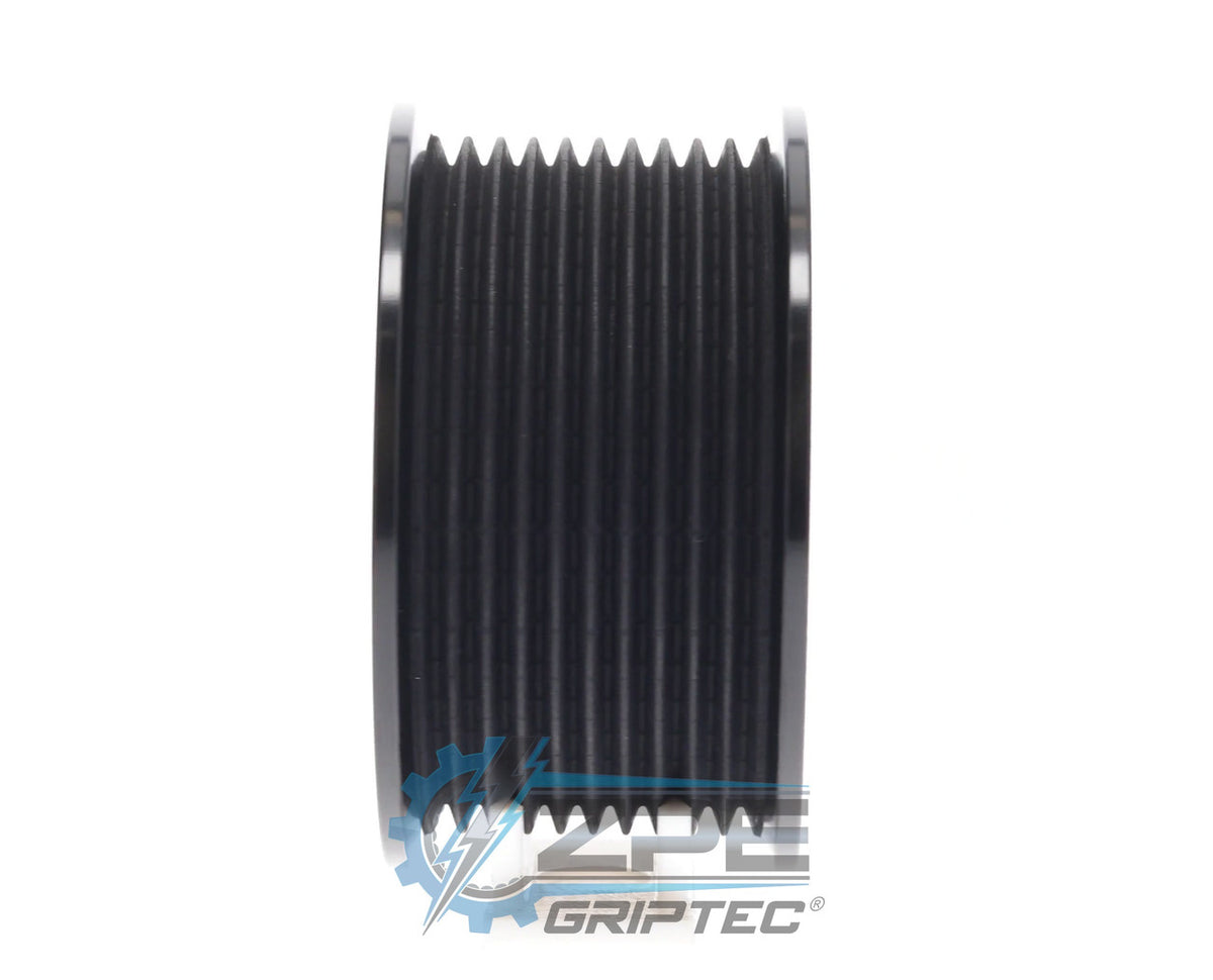 3.00" 10 Rib ZPE GripTec® 2pc Magnuson TVS L3 Black Pulley Only