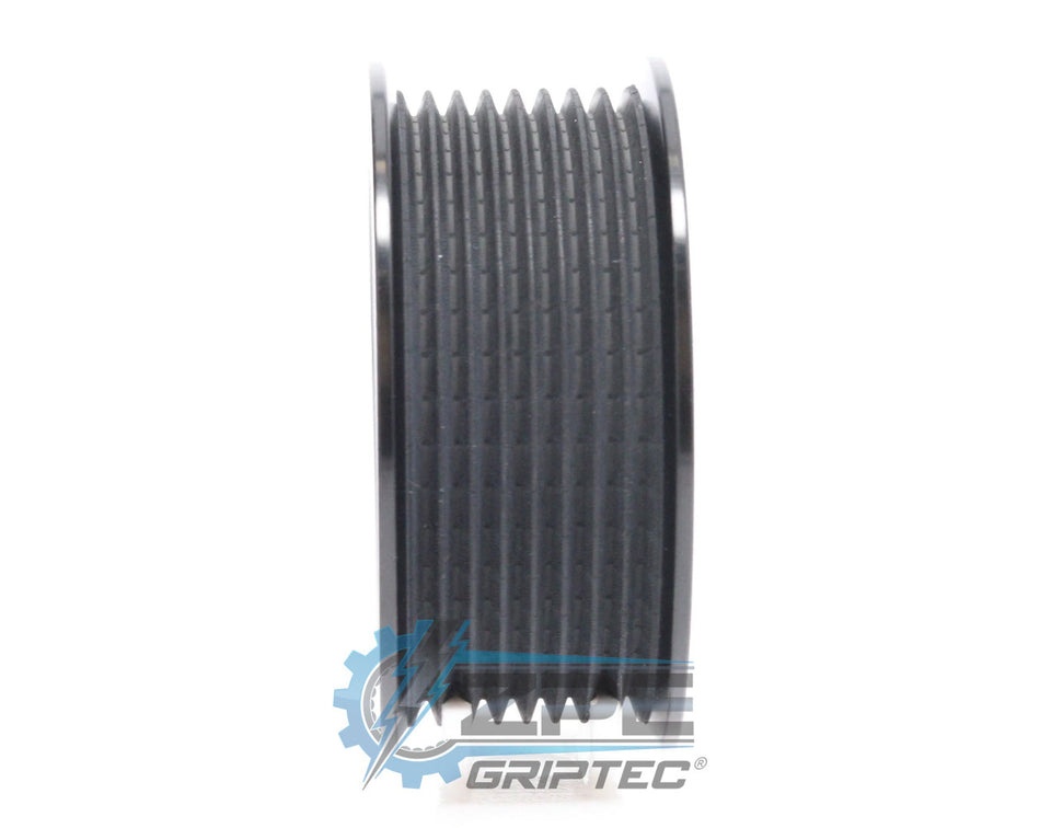 3.10" 8 Rib ZPE GripTec® 2pc Magnuson TVS L3 Black Pulley Only