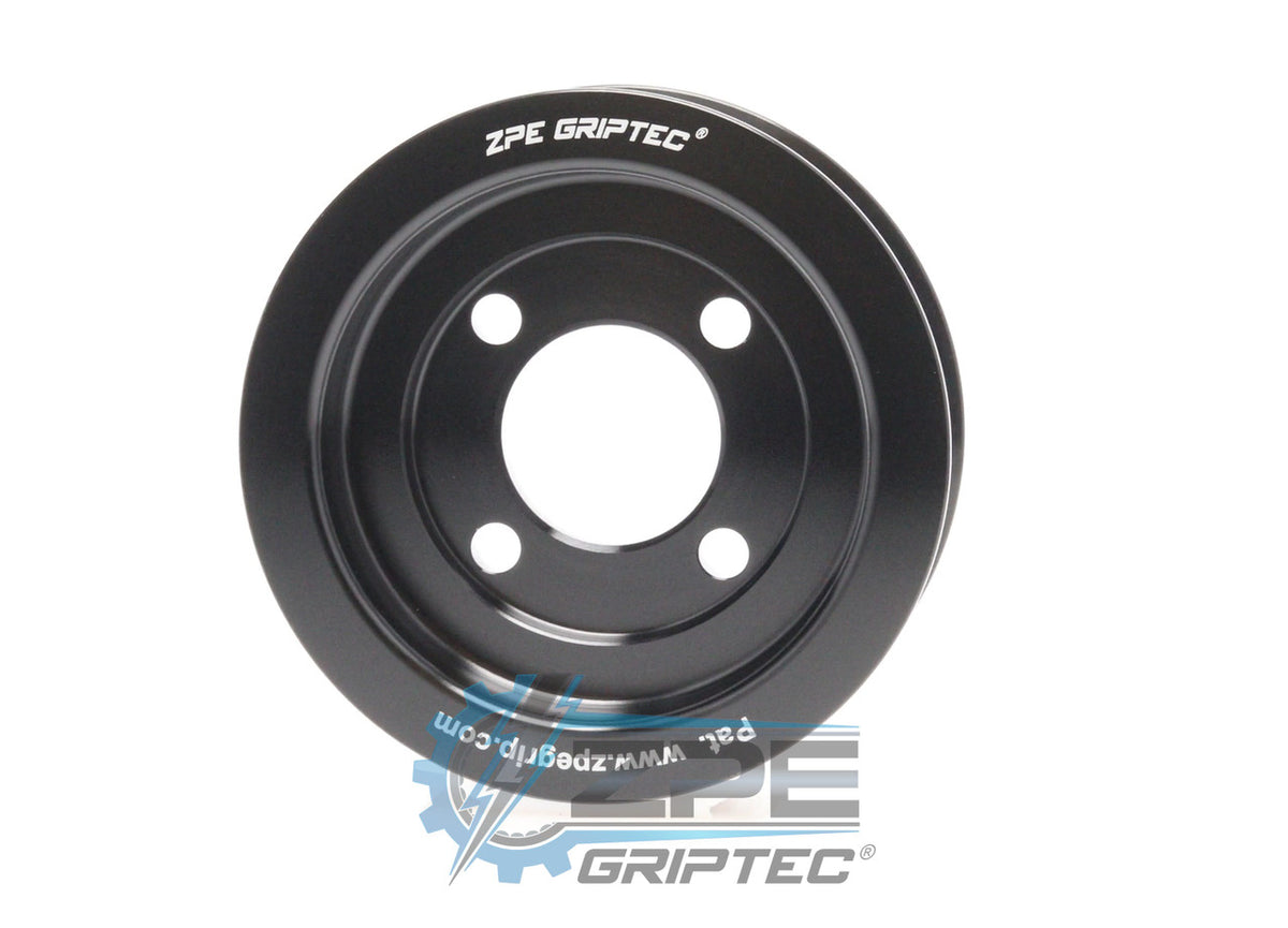 3.20" 6 Rib ZPE GripTec® 2pc Magnuson TVS L3 Black Pulley Only
