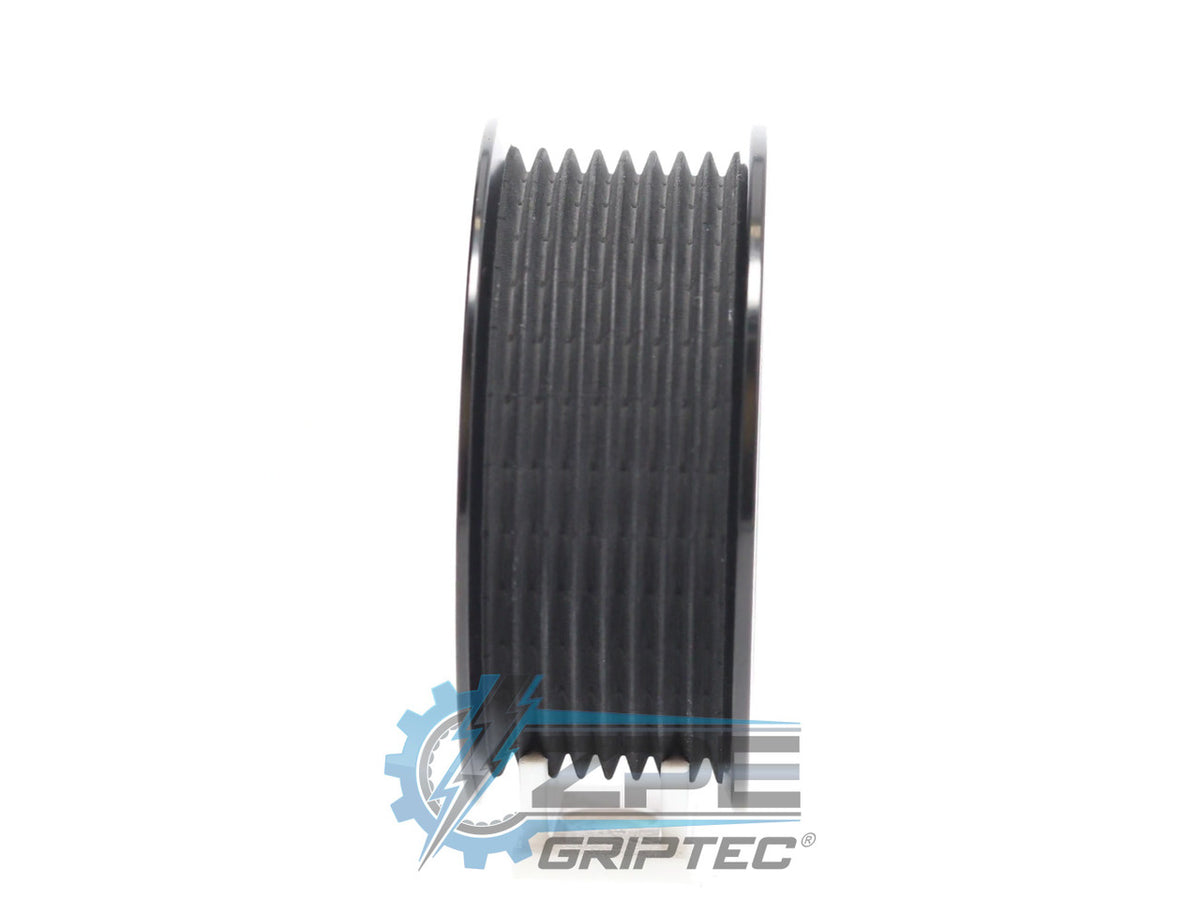 3.20" 8 Rib ZPE GripTec® 2pc Magnuson TVS L3 Black Pulley Only