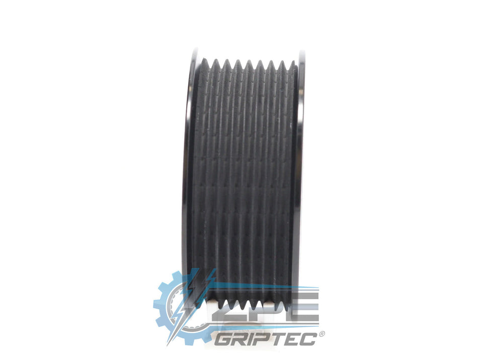 3.20" 8 Rib ZPE GripTec® 2pc Magnuson TVS L3 Black Pulley Only