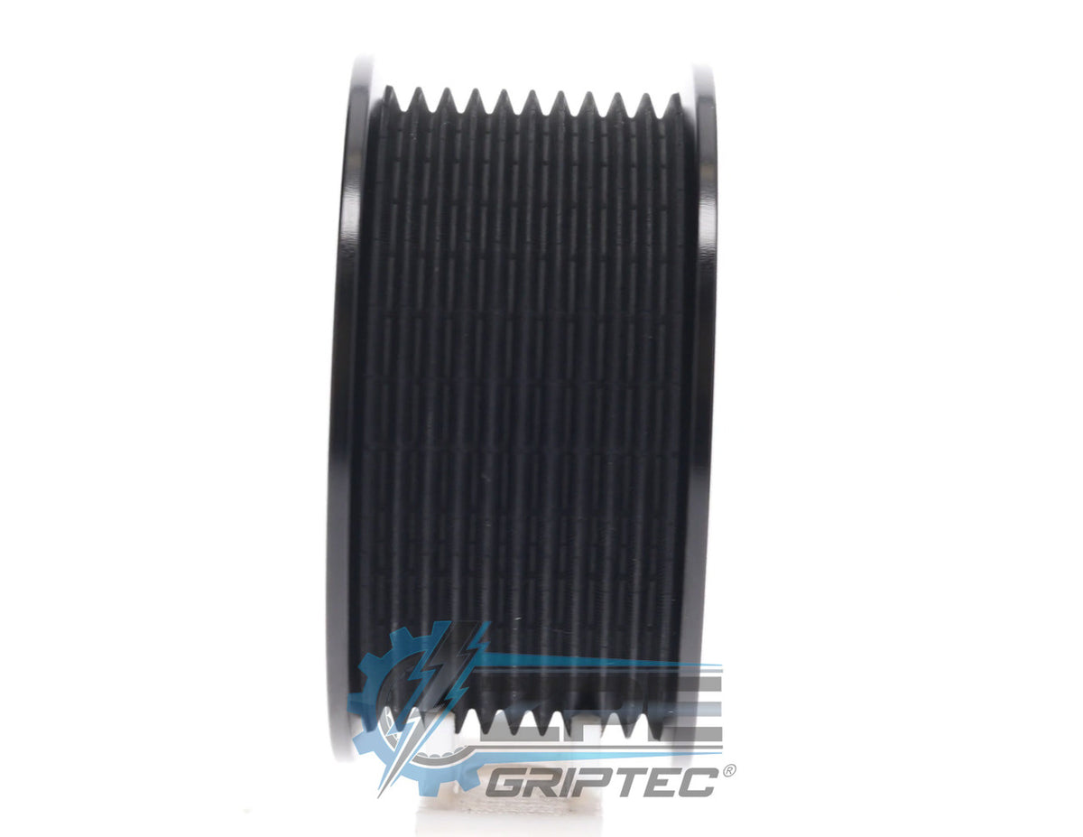 3.20" 10 Rib ZPE GripTec® 2pc Magnuson TVS L3 Black Pulley Only