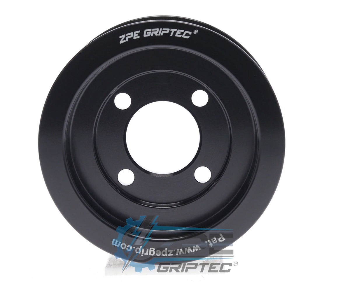 3.30" 8 Rib ZPE GripTec® 2pc Magnuson TVS L3 Black Pulley Only