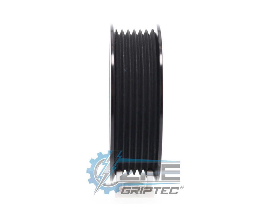 3.40" 6 Rib ZPE GripTec® 2pc Magnuson TVS L3 Black Pulley Only