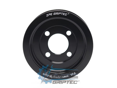 3.40" 6 Rib ZPE GripTec® 2pc Magnuson TVS L3 Black Pulley Only