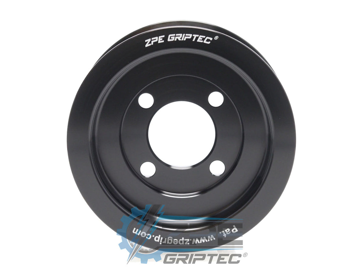3.40" 8 Rib ZPE GripTec® 2pc Magnuson TVS L3 Black Pulley Only