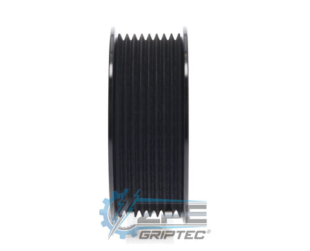 3.50" 8 Rib ZPE GripTec® 2pc Magnuson TVS L3 Black Pulley Only