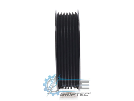 3.80" 6 Rib ZPE GripTec® 2pc Magnuson TVS L3 Black Pulley Only