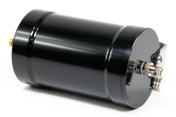 Motion Raceworks Coolant / Transmission Billet Overflow Catch Can 1