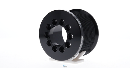 2.50" 10 Rib ZPE GripTec® 2pc MKII LT4 L2V Black Pulley Only